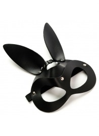 Черная маска  Зайка  с длинными ушками - Crazy Handmade - купить с доставкой в Белгороде