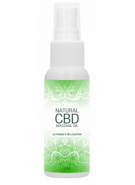 Массажное масло Natural CBD Massage Oil - 50 мл. - Shots Media BV - купить с доставкой в Белгороде