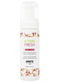 Органическая интимная очищающая пенка Intime Fresh - 150 мл. - Exsens - купить с доставкой в Белгороде