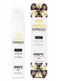 Возбуждающий гель Hot Vanilla Espresso Arousal Gel - 15 мл. - Exsens - купить с доставкой в Белгороде