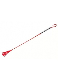 Красный латексный стек с лентами - 62 см. - Sitabella - купить с доставкой в Белгороде