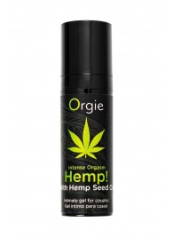 Возбуждающий интимный гель для пар ORGIE Hemp Intense Orgasm - 15 мл. - ORGIE - купить с доставкой в Белгороде