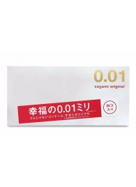 Ультратонкие презервативы Sagami Original 0.01 - 20 шт. - Sagami - купить с доставкой в Белгороде