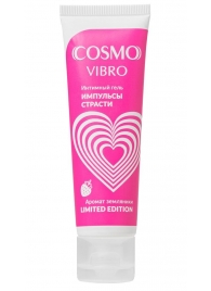 Возбуждающий гель на водно-силиконовой основе Cosmo Vibro с ароматом земляники - 50 гр. - Биоритм - купить с доставкой в Белгороде