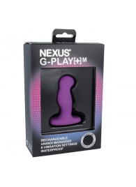 Фиолетовая вибровтулка Nexus G-Play+ M - Nexus Range - в Белгороде купить с доставкой