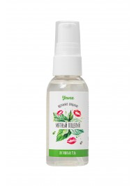 Съедобная гель-смазка Yovee «Мятный поцелуй» с Д-пантенолом и вкусом мяты - 50 мл. - ToyFa - купить с доставкой в Белгороде