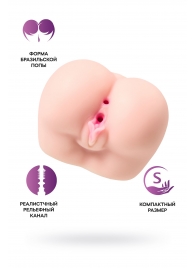 Реалистичный мастурбатор Paula с 2 любовными тоннелями - ToyFa - в Белгороде купить с доставкой