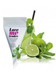 Съедобное согревающее массажное масло Love Me Tender Mojito с ароматом мохито - 10 мл. - Love to Love - купить с доставкой в Белгороде