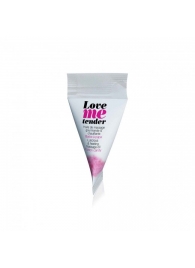 Съедобное согревающее массажное масло Love Me Tender Cotton Candy с ароматом сладкой ваты - 10 мл. - Love to Love - купить с доставкой в Белгороде