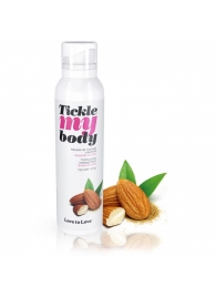 Массажная хрустящая пенка Tickle My Body Sweet Almonds с ароматом миндаля - 150 мл. - Love to Love - купить с доставкой в Белгороде