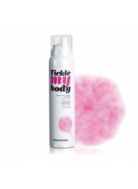 Массажная хрустящая пенка Tickle My Body Cotton Candy с ароматом сладкой ваты - 150 мл. - Love to Love - купить с доставкой в Белгороде