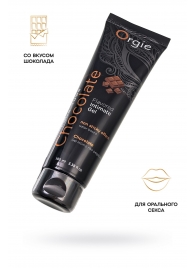 Интимный гель на водной основе Lube Tube Chocolate с шоколадным вкусом - 100 мл. - ORGIE - купить с доставкой в Белгороде
