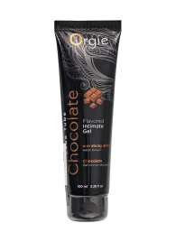Интимный гель на водной основе Lube Tube Chocolate с шоколадным вкусом - 100 мл. - ORGIE - купить с доставкой в Белгороде