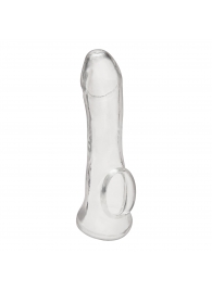 Прозрачная насадка на пенис Transparent Penis Enhancing Sleeve Extension - 15,9 см. - BlueLine - в Белгороде купить с доставкой