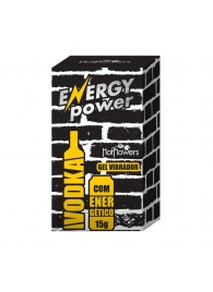 Стимулирующий гель для двоих Energy Power с эффектом вибрации - 15 гр. - HotFlowers - купить с доставкой в Белгороде