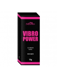 Жидкий вибратор Vibro Power со вкусом тутти-фрутти - 15 гр. - HotFlowers - купить с доставкой в Белгороде