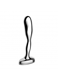 Стальной стимулятор простаты Stainless Steel Prostate Plug - 11,5 см. - b-Vibe - в Белгороде купить с доставкой