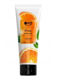 Лубрикант на водной основе OYO Aroma Gel Orange с ароматом апельсина - 75 мл. - OYO - купить с доставкой в Белгороде