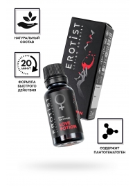 Возбуждающие капли для женщин Erotist Love Potion - 20 мл. - Erotist Libido Booster - купить с доставкой в Белгороде