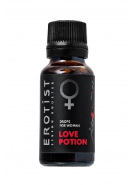 Возбуждающие капли для женщин Erotist Love Potion - 20 мл. - Erotist Libido Booster - купить с доставкой в Белгороде