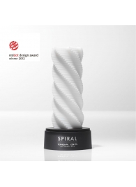 Белый 3D мастурбатор SPIRAL - Tenga - в Белгороде купить с доставкой