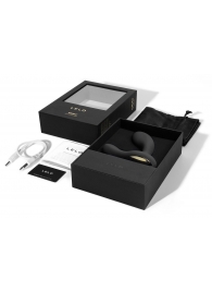 Чёрный перезаряжаемый стимулятор простаты Bruno Black - Lelo - в Белгороде купить с доставкой