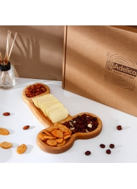 Деревянное блюдо для подачи в форме члена (32,5 х 20 х 1,7 см) - Сима-Ленд - купить с доставкой в Белгороде