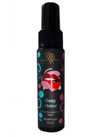 Спрей для горла Deep Throat с десенсибилизирующим эффектом и вкусом бабл-гам - 50 мл. - БиоМед - купить с доставкой в Белгороде