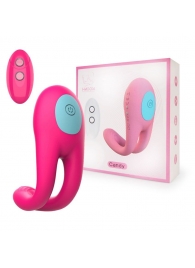 Розовое виброкольцо с пультом ДУ - I-MOON - в Белгороде купить с доставкой