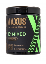 Презервативы MAXUS Mixed - 12 шт. - Maxus - купить с доставкой в Белгороде