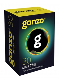 Супертонкие презервативы Ganzo Ultra thin - 30 шт. - Ganzo - купить с доставкой в Белгороде