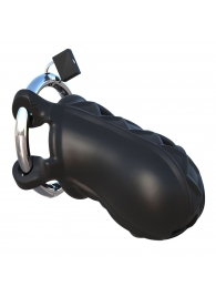 Черный замок верности Extreme Silicone Cock Blocker - Pipedream - купить с доставкой в Белгороде