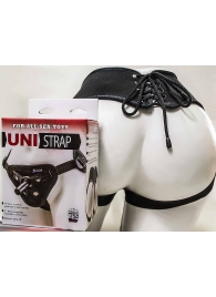 Универсальные трусики Harness UNI strap с корсетом - LOVETOY (А-Полимер) - купить с доставкой в Белгороде