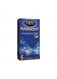 Текстурированные презервативы Domino Harmony - 6 шт. - Domino - купить с доставкой в Белгороде