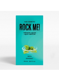 Жидкий вибратор Nuei Rock Me! с ароматом мяты - 20 мл. - Nuei cosmetics - купить с доставкой в Белгороде