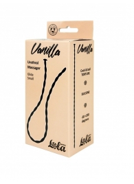 Черный уретральный массажер Glide Small - 30 см. - Lola Games - купить с доставкой в Белгороде