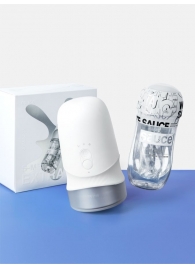 Белый автоматический мастурбатор Extra Sauce - Sauce - в Белгороде купить с доставкой