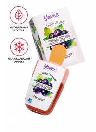 Охлаждающий бальзам для губ «Томный поцелуй» с ароматом черной смородины - 5 мл. - ToyFa - купить с доставкой в Белгороде