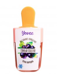 Охлаждающий бальзам для губ «Томный поцелуй» с ароматом черной смородины - 5 мл. - ToyFa - купить с доставкой в Белгороде