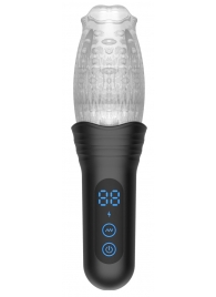 Автоматический мастурбатор Oral Sex Masturbator с функциями ротации, вибрации и фрикций - Secwell - в Белгороде купить с доставкой