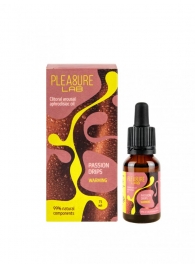 Капли с согревающим эффектом Passion Drips Warming - 15 мл. - Pleasure Lab - купить с доставкой в Белгороде