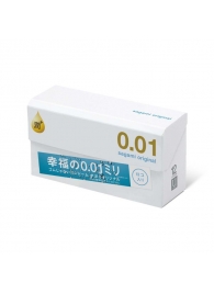 Увлажнённые презервативы Sagami Original 0.01 Extra Lub - 12 шт. - Sagami - купить с доставкой в Белгороде