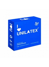 Классические презервативы Unilatex Natural Plain - 3 шт. - Unilatex - купить с доставкой в Белгороде