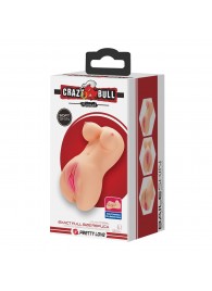 Телесный маструбатор мини-торс Hannah - Baile - в Белгороде купить с доставкой