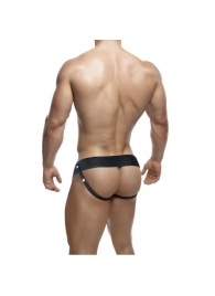 Телесный фаллопротез на черных эластичных ремнях 7 Inch Hollow Strap On - 17 см. - Blush Novelties - купить с доставкой в Белгороде