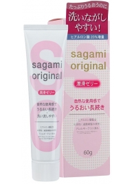 Гель-смазка на водной основе Sagami Original - 60 гр. - Sagami - купить с доставкой в Белгороде