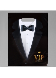 Пакет «Смокинг VIP» полиэтиленовый с вырубной ручкой (30х40 см) - UPAK LAND - купить с доставкой в Белгороде