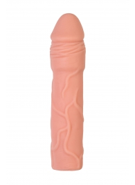 Телесная удлиняющая насадка с подхватом - 19 см. - ToyFa - в Белгороде купить с доставкой