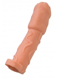 Телесная удлиняющая насадка - 16 см. - ToyFa - в Белгороде купить с доставкой