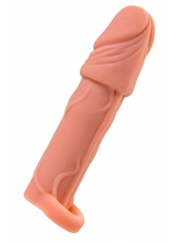 Телесная удлиняющая насадка с подхватом - 16 см. - ToyFa - в Белгороде купить с доставкой